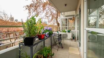 El balcón y las vistas