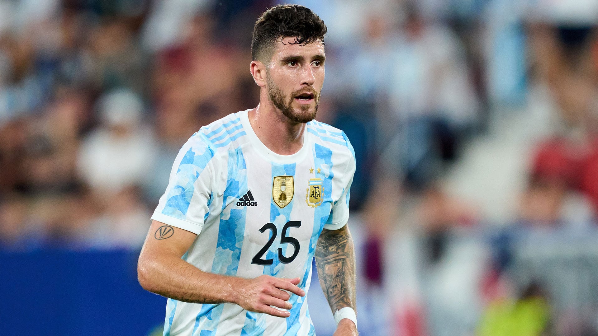 En 2025 volvió a convertirse en habitué de la Selección (Photo by Juan Manuel Serrano Arce/Getty Images)