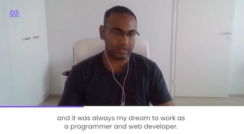 Avijik Karmaker, de Finlandia, uno