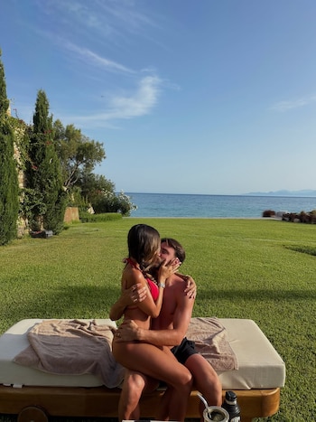 las vacaciones de Nicolás Tagliafico y Caro Calvagni