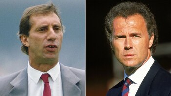 Bilardo y el alemán entablaron