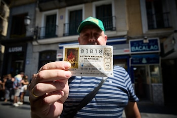 Compradores de lotería en la