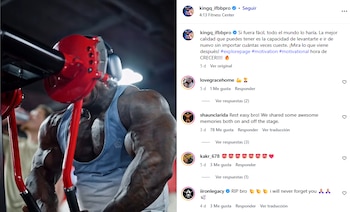 El último posteo en su cuenta de Instagram