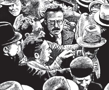 Walter Benjamin según el dibujante