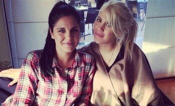 Ivana Icardi y Wanda Nara, cuando se llevaban bien