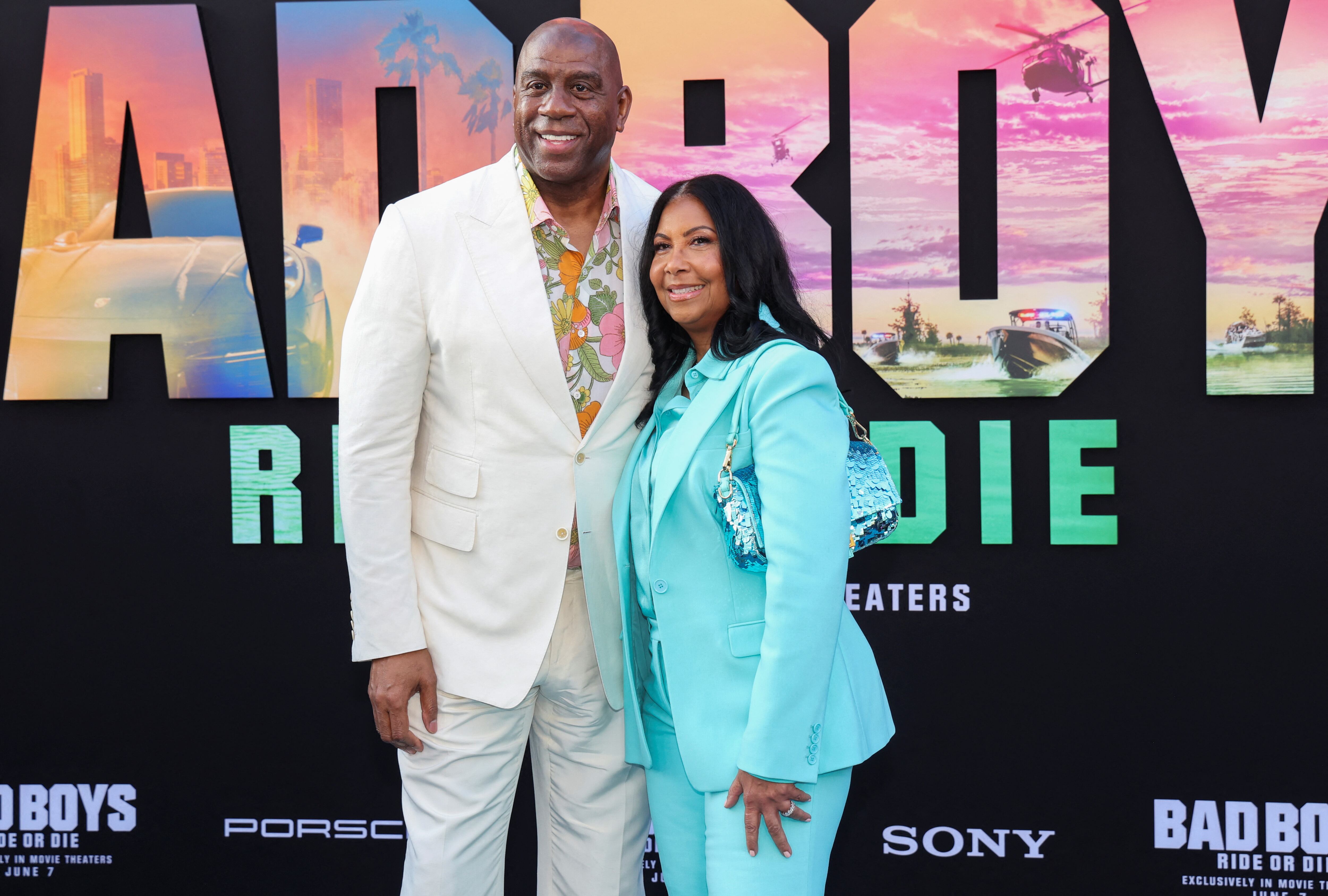 El apoyo incondicional y la fe de Cookie Johnson brindaron fortaleza a la familia durante la incertidumbre médica
REUTERS/Mario Anzuoni