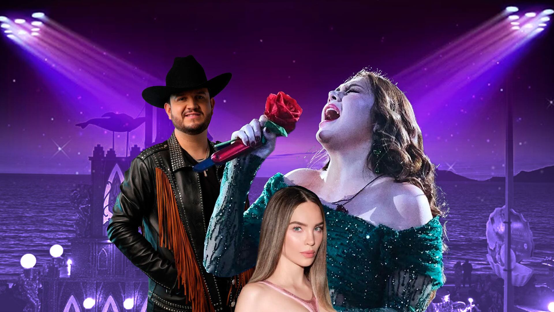 Edén Muñoz, Yuridia y Belinda encabezan cartelera del Carnaval de Mazatlán 2026