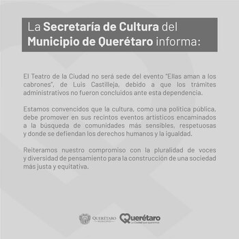 La Secretaría de Cultura recibió