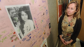 La directora de la escuela