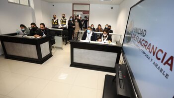 Unidad de Flagrancia dictó su