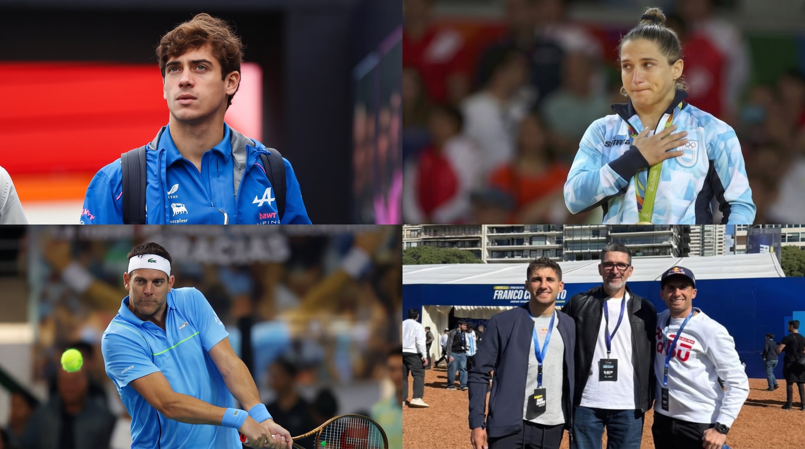 Gustavo Ruiz trabajó con Franco Colapinto, Juan Martín del Potro, Paula Pareto y los hermanos Kevin y Luciano Benavídez, referentes del alto rendimiento