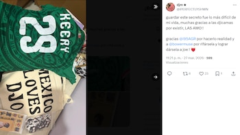 A declaração de amor de Joe Keery pelo México aumentou seu relacionamento e relacionamento com os seguidores do país. (Crédito exclusivo: X/ @iPERFECTLYSHWN)