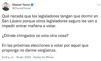 Chumel Torres y Víctor Trujillo