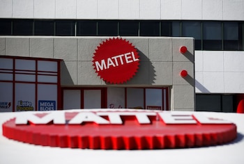 Logo de la empresa Mattel