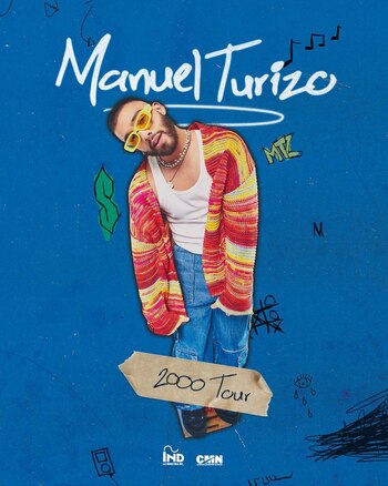 Manuel Turizo presenta 2000 Tour