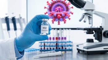 Una vacuna experimental contra el VIH logró neutralizar el 49% de las variantes del virus en modelos animales: cómo funciona