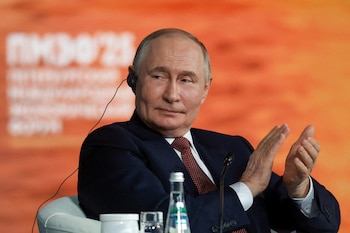 Vladimir Putin, presidente de Rusia