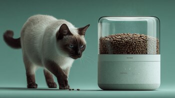 Este comedero elevado con base