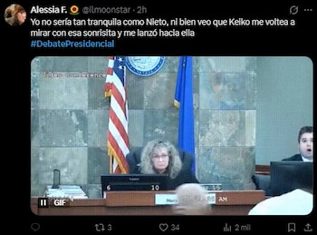 Debate 2026: usuarios convierten cruces entre candidatos en memes durante la tercera jornada en redes. Captura: X.