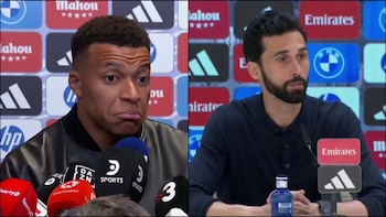 Mbappé asegura que es el “cuarto delantero” para Arbeloa y el técnico lo desmiente: “No le he dicho semejante frase”