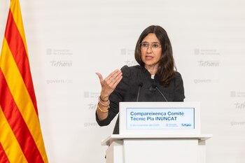 Nuria Parlon, consellera de Interior