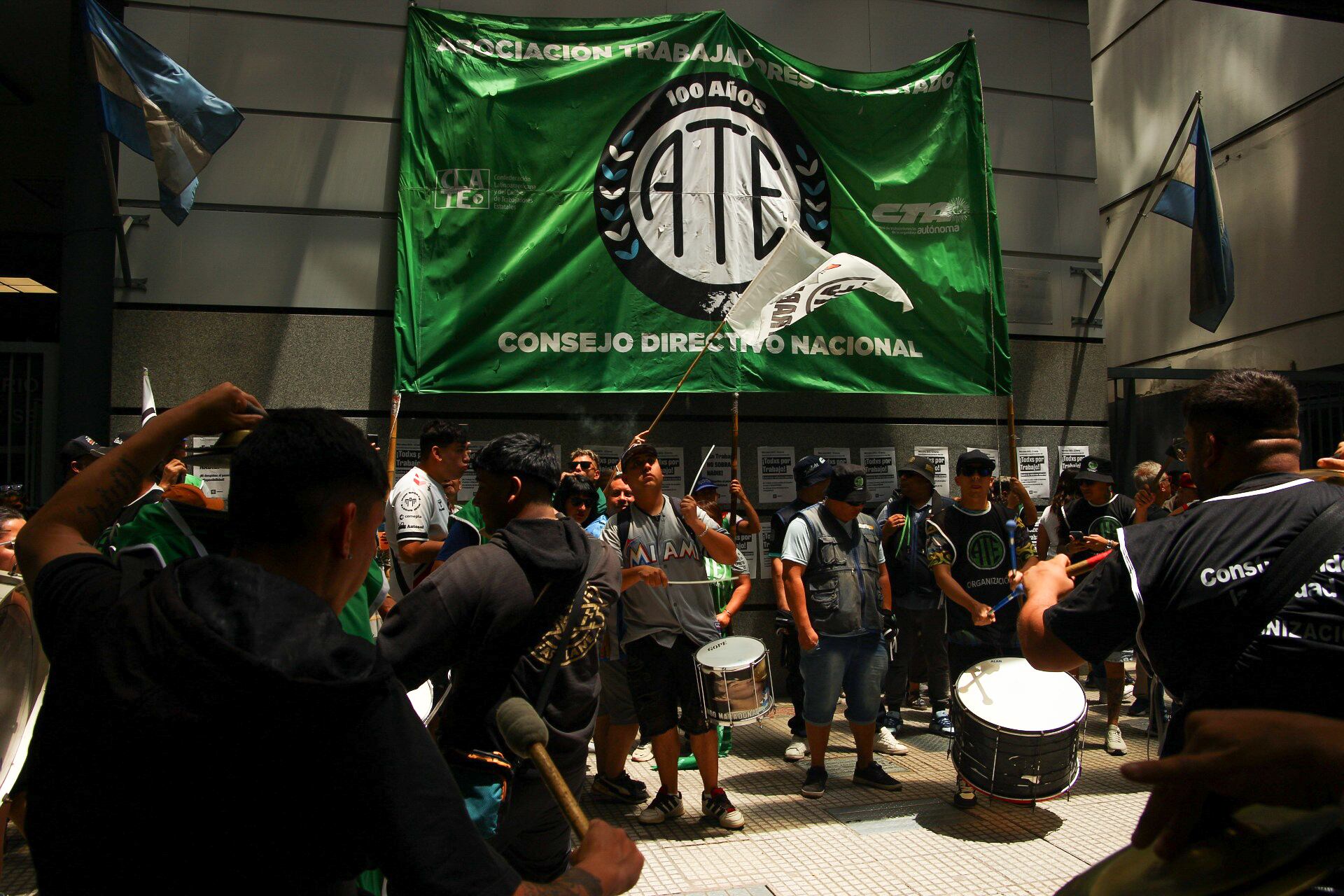 a huelga nacional de ATE alcanzó más del 90 por ciento de adhesión entre empleados públicos, según el gremio (Fotografía: RS Fotos)