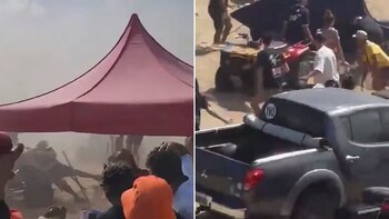 Espeluznante: los accidentes del Enduro