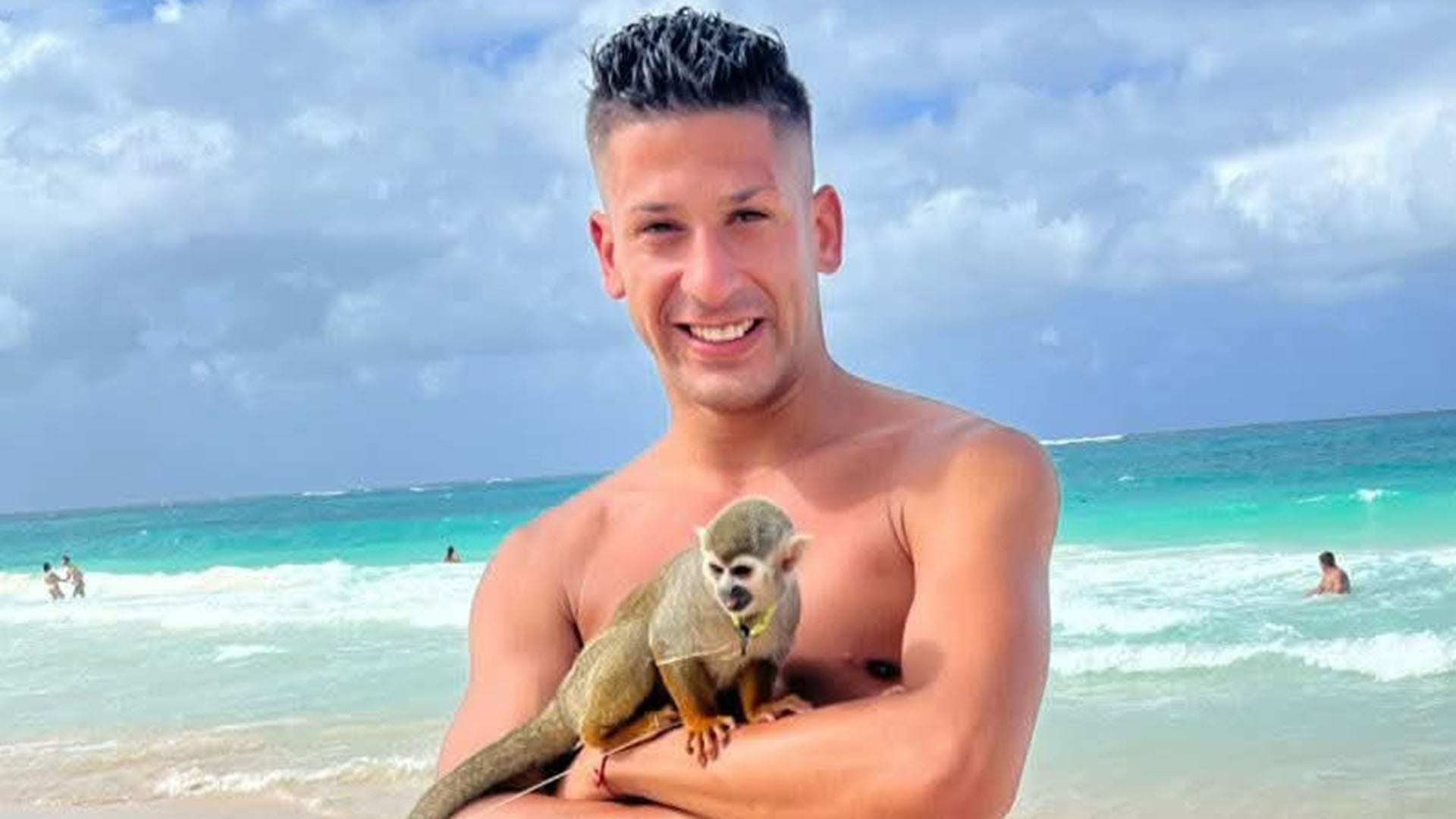 Mi monito y yo: Primavera en sus vacaciones en Brasil