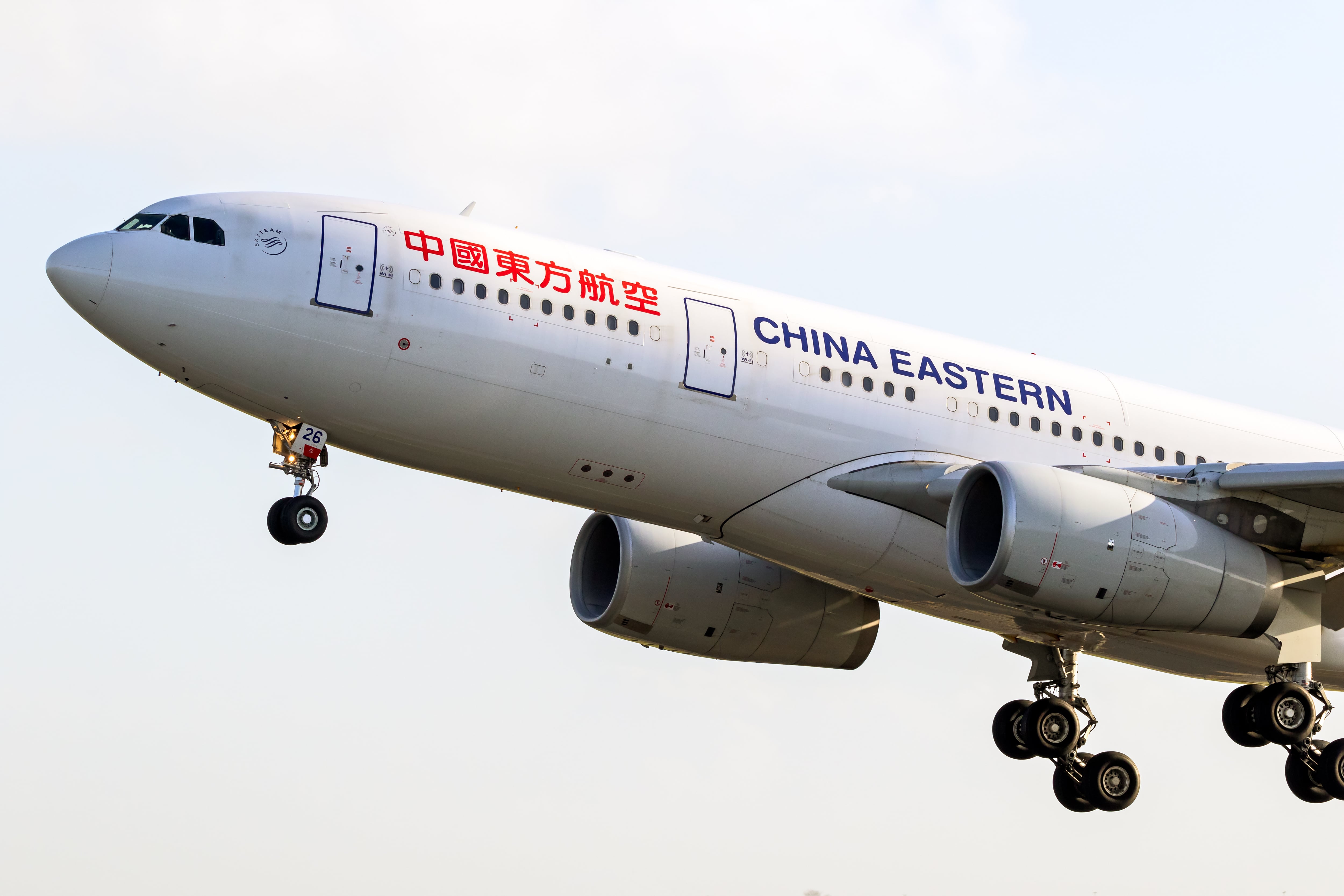Scioli destacó la llegada de un vuelo de China Eastern Airlines (Adobe Stock)