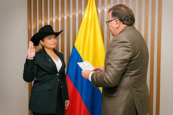 Lina María Garrido tomó posesión de su cargo como directora de la ANT - crédito ANT