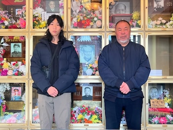 También visitó la tumba de