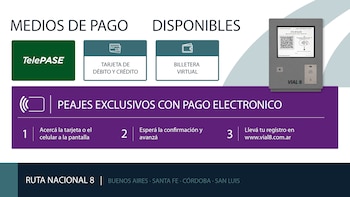 Medios de pago - Peajes