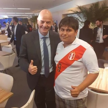 Gianni Infantino, presidente de la