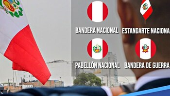 ¿Cuáles son las 4 banderas
