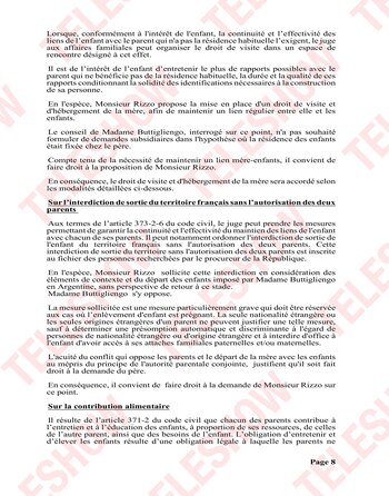 Las pruebas que adjuntó el marido de Jimena Buttigliengo