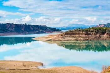 Embalse de Negratín, en