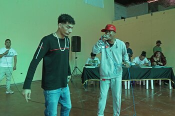 Joe Salazar, interno del penal,