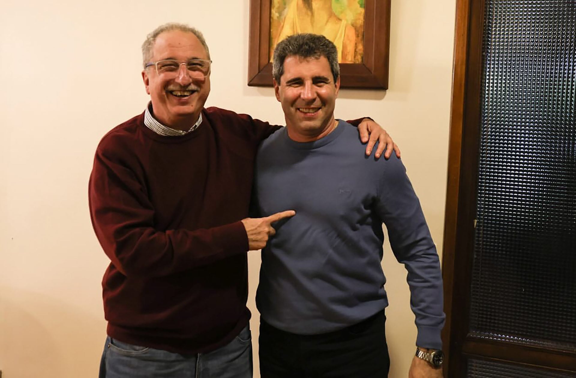Sergio Uñac fue recibido por el gobernador de Misiones, Hugo Passaqua