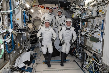 La estación espacial cuenta con