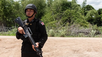 Mueren cinco agentes fronterizos de Tailandia en un ataque contra un puesto de control en el sur del país