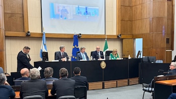 Con la presencia del ministro de Justicia, se realizó una charla magistral anticorrupción en Comodoro Py