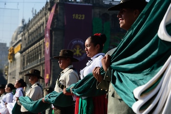 El desfile de la Revolución