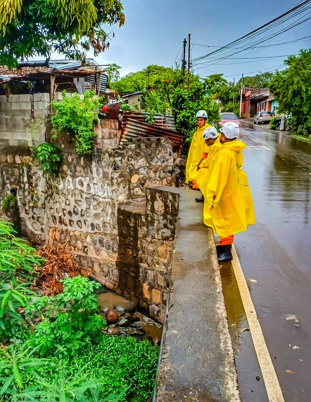 Depresión tropical Cristina genera copiosas lluvias en Guatemala, Honduras y El Salvador. Foto Infobae Centroamérica/Cortesía Secretaria de Prensa de la Presidencia