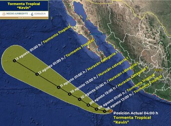 Trayectoria-tormenta-tropical-Kevin-Mexico