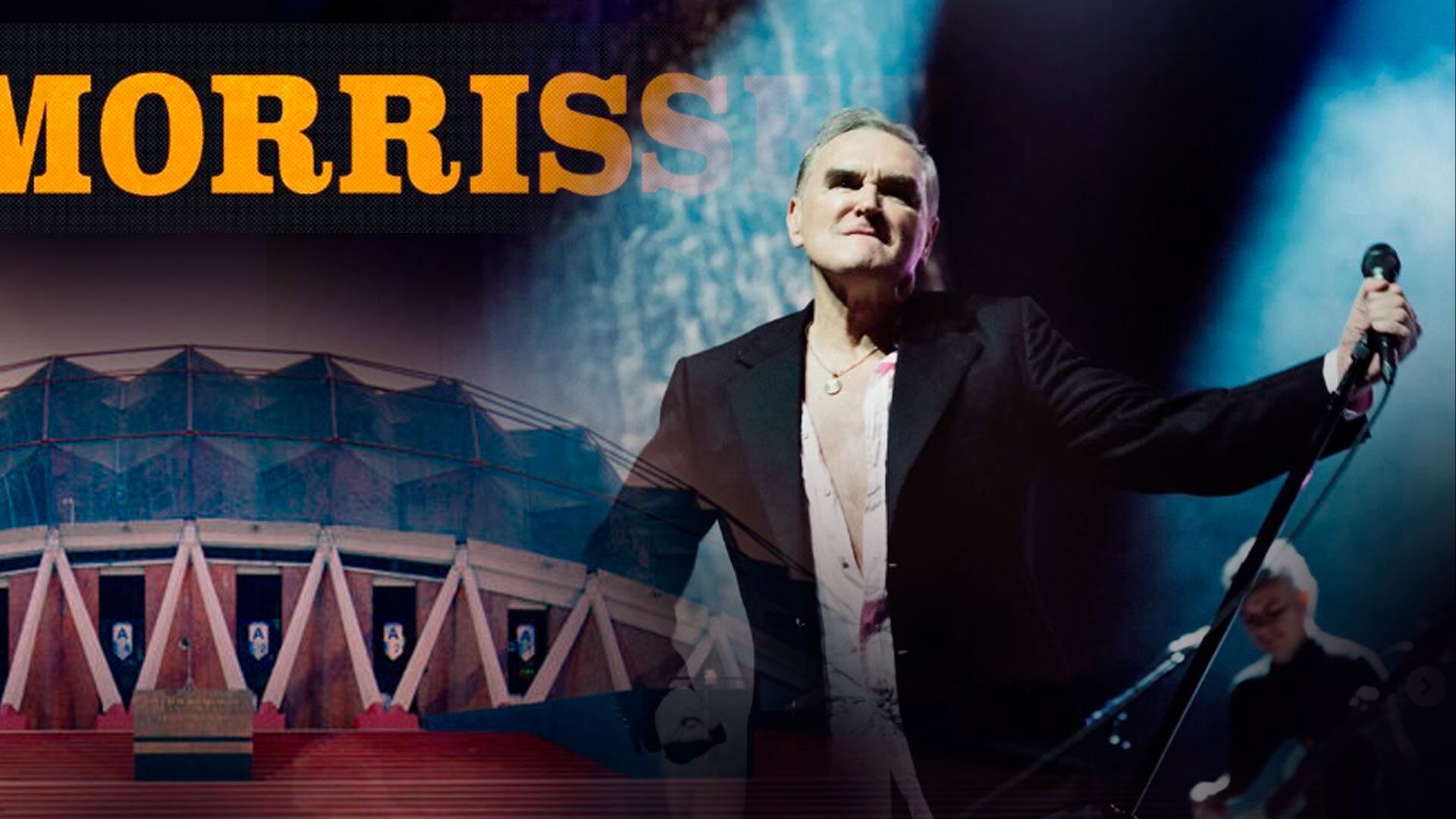 Morrissey regresa a México - Diseño: Jovani Pérez / Infobae México