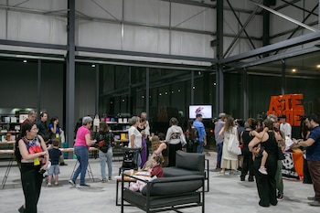En la zona del Lab también se montó Zona de Ediciones con libros de artistas, editoriales especializadas, fanzines, proyectos gráficos y librerías