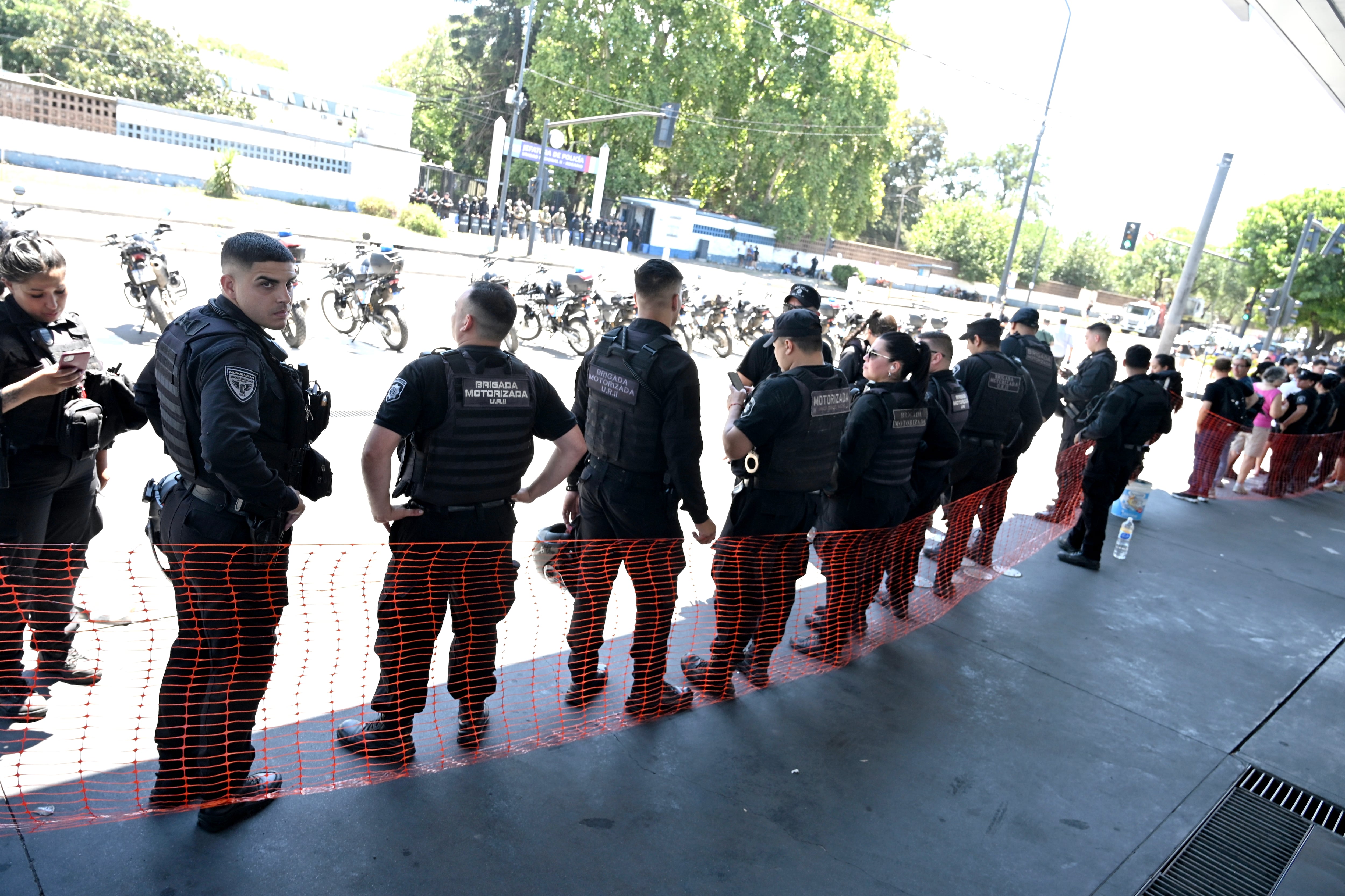 Los agentes pararon sus actividades (RS Fotos)