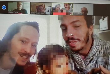 El Zoom que hicieron para