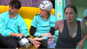 ¿Le quiere bajar el novio a Karina? Gema Garoa y Fede Vigevani en modo coqueteo en La Casa de los Famosos México