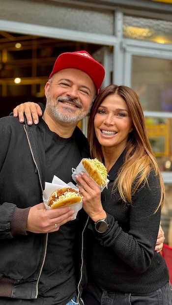 Catherine Fulop y Víctor El Gordo Cocina agradecieron la respuesta del público en Chacaito durante la jornada solidaria por Venezuela
